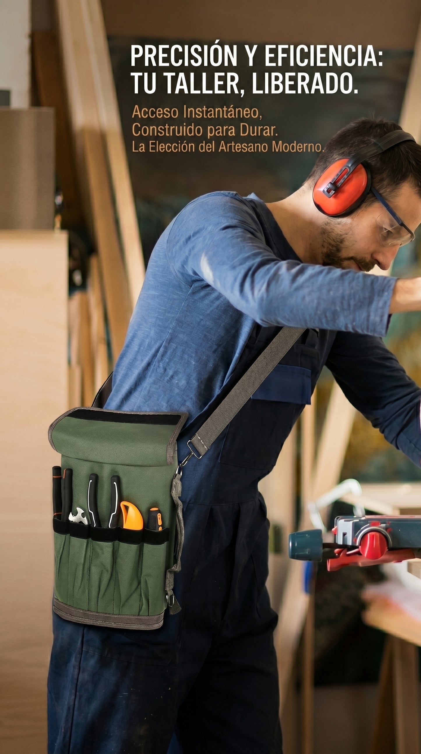 Bolso de Herramientas Plegable