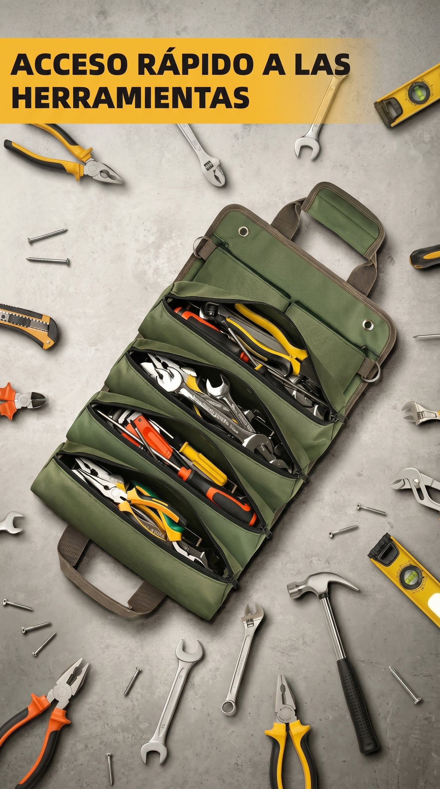 Bolso de Herramientas Plegable