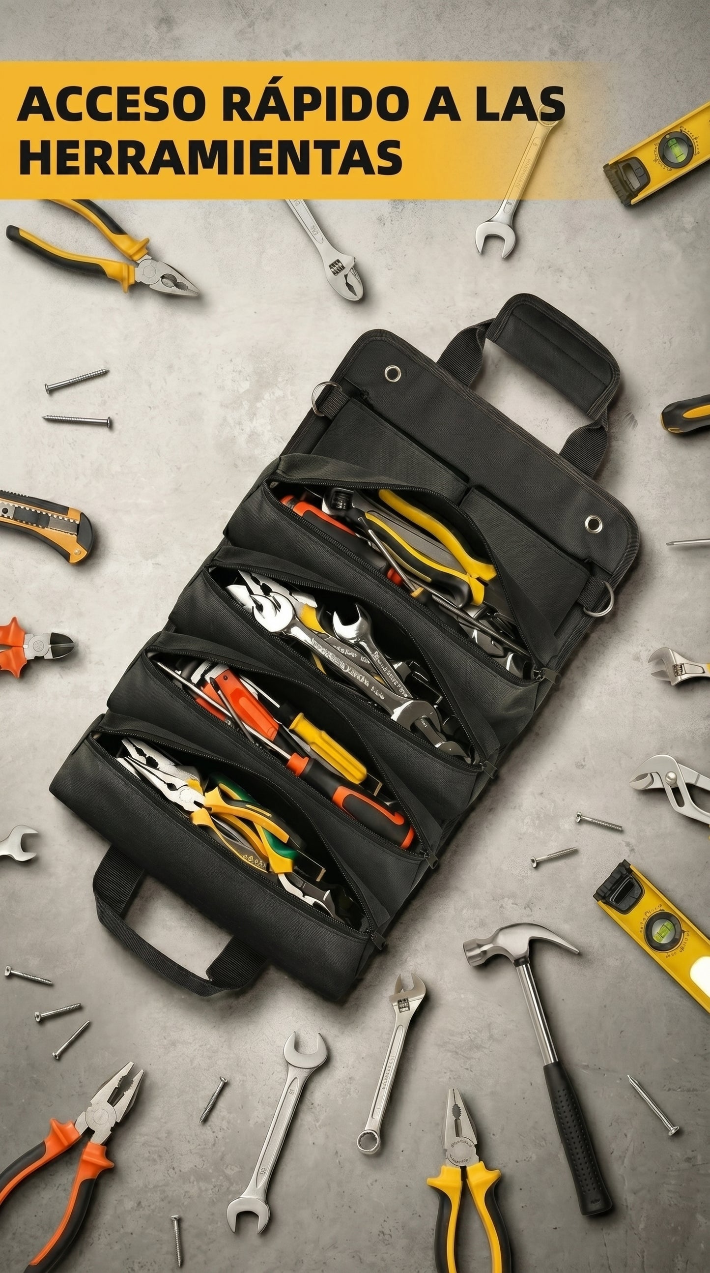 Bolso de Herramientas Plegable